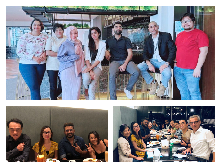 The very first get together Team Dinner @ Kuala Lumpur, Malaysia